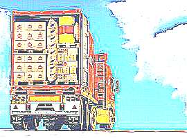 Доставка сборных грузов (рисунок)