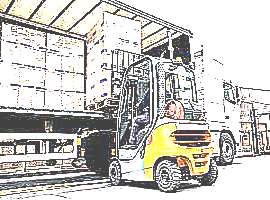 Транспортировка товаров (фото)